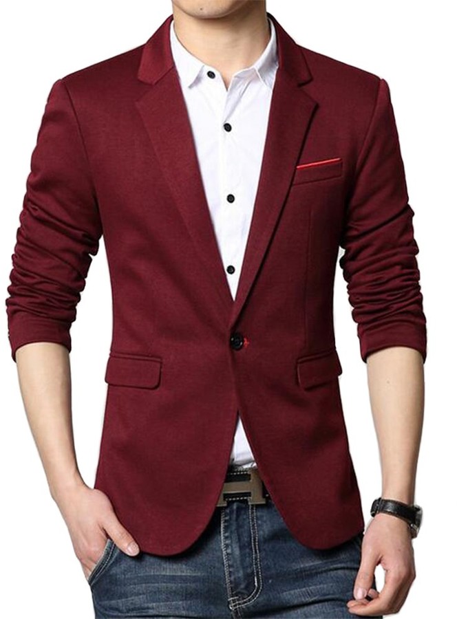 casual slim jacket