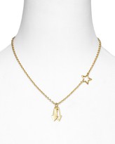 Thumbnail for your product : Marc by Marc Jacobs Pointing Bow Tie Necklace, 17.7