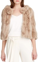 Thumbnail for your product : Halston Cropped Fur Coat