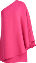 Thumbnail for your product : Halston Melina One-Shoulder Crepe Shift Dress