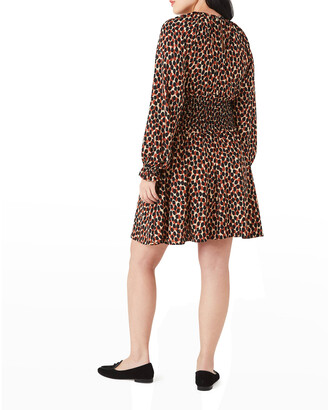 Kate Spade Dotty Leopard Spin Dress