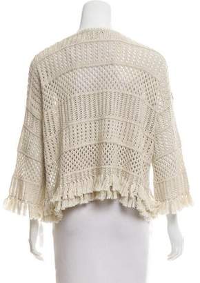 Cotton by Cashmere Open Knit Oversize Sweater