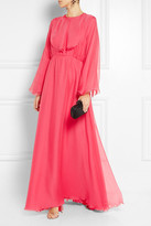 Thumbnail for your product : Valentino Silk-chiffon gown