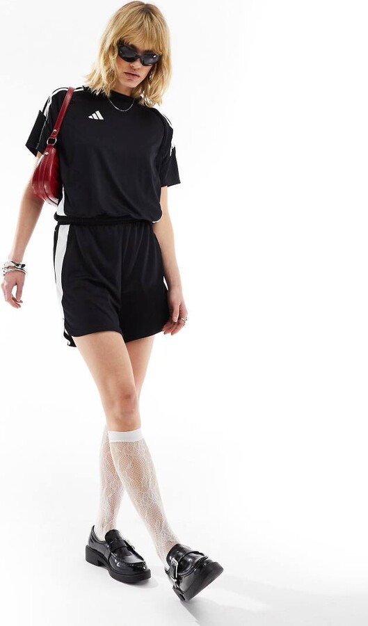 サロペット・オーバーオール・オールインワン adidas Lotta Volkova jumpsuits adidas x Lotta Volkova zip-up jumpsuit - ShopStyle