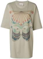 Thumbnail for your product : Chloé oversized graphic print T-shirt