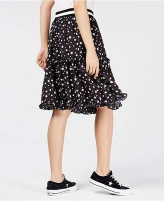 Macy's Nicopanda Tiered Floral-Print Skirt, Created for