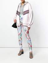 Thumbnail for your product : Circus Hotel rainbow stripe oversized sports jacket