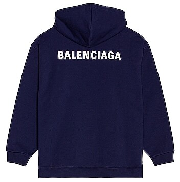 balenciaga blue sweatshirt