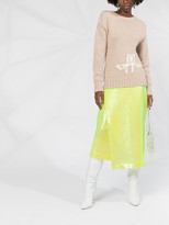 Thumbnail for your product : Off-White Logo-Jacquard Jumper