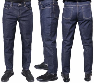 Men High Waist Jeans Comfort Fit | Shop the world's largest collection of  fashion | ShopStyle UK