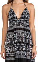 Thumbnail for your product : Free People Printed Triangle Top Maxi Dress