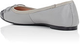 Thumbnail for your product : Barneys New York WOMEN'S SHELLY CAP-TOE FLATS