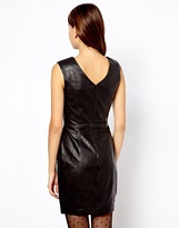 Thumbnail for your product : MANGO Leather Body Con Dress