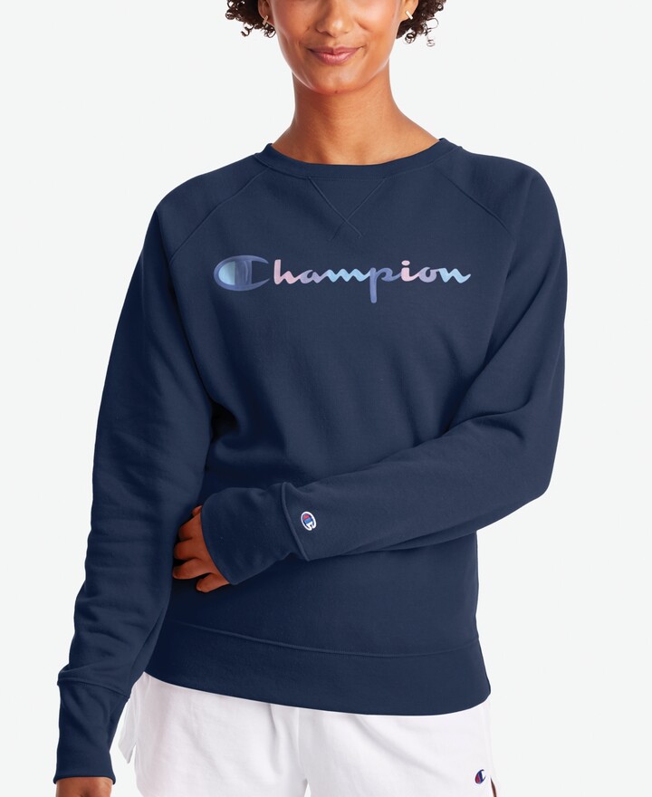 Champion Blue Women's Sweatshirts & Hoodies | Shop the world's largest  collection of fashion | ShopStyle