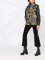 Thumbnail for your product : Moschino Studded Camouflage-Print Gilet