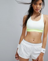 Thumbnail for your product : Nike Pro Hyper Classic Full Support Gym Bra In White And Yellow