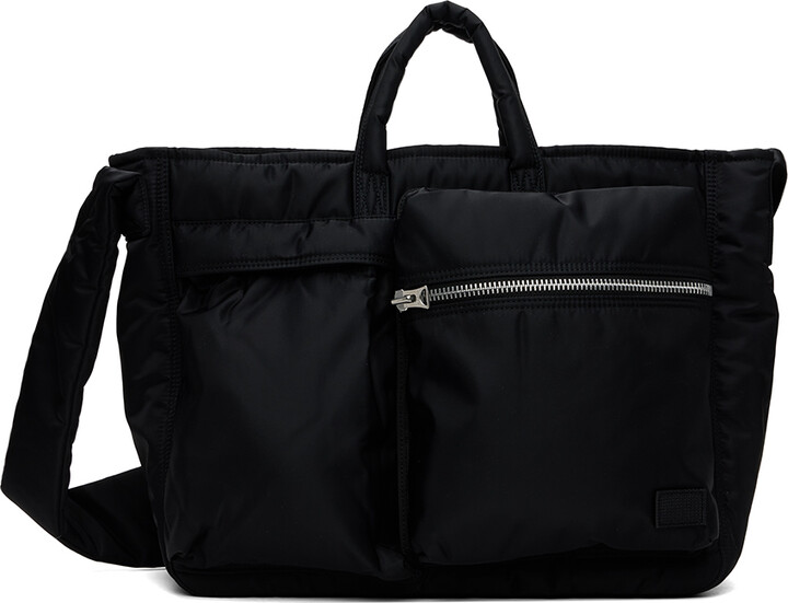 Sacai X Porter-Yoshida  Co. Black Mobile Pouch ShopStyle Bag Accessories