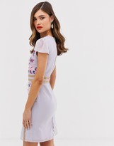 Thumbnail for your product : Frock and Frill shift dress with embroidered detail