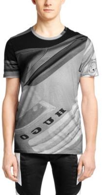 HUGO BOSS 'Duning' - Cotton Graphic T-Shirt