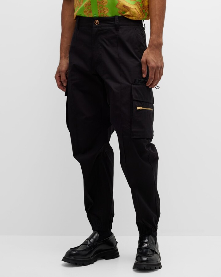 Versace Men's ElasticWaist Cargo Pants ShopStyle