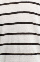 Thumbnail for your product : Joie 'Eszter' Stripe Linen V-Neck Sweater