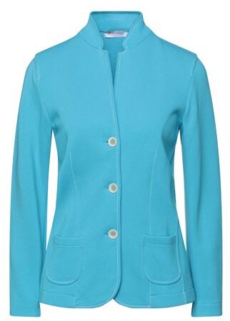turquoise green jacket