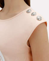 Thumbnail for your product : Balmain Button Embellished Tank Top