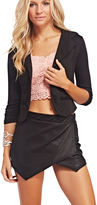 Thumbnail for your product : Wet Seal Cinched Sleeve Blazer