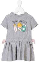 Thumbnail for your product : Fendi Kids better together jersey dress