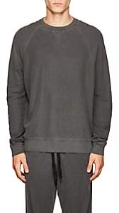 ATM Anthony Thomas Melillo Men's Pima Cotton Piqué Sweatshirt-Black