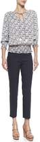 Thumbnail for your product : Tory Burch Callie Skinny Ankle Pants