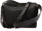 Thumbnail for your product : Lanvin Tribale Fringe Shoulder Bag, Black