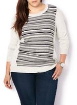 Thumbnail for your product : Penningtons Sweater With Stripe Pattern