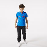 Thumbnail for your product : Lacoste Children SPORT sweatpants in solid diamond weave taffeta