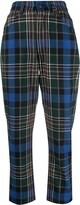 Thumbnail for your product : Valentino Pre-Owned 1990s Plaid-Check High-Waisted Trousers