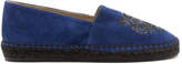 Thumbnail for your product : Kenzo Blue Suede Tiger Espadrilles