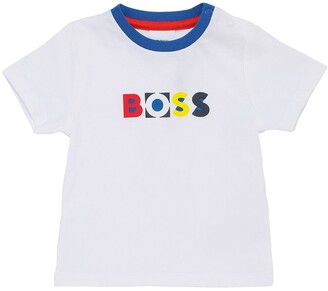 HUGO BOSS Logo Organic Cotton T-shirt & Shorts