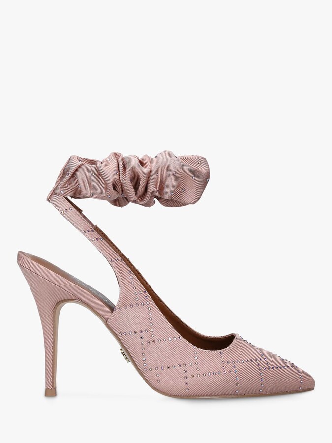 blush stilettos