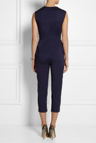Thumbnail for your product : Lover Courtney guipure lace and twill jumpsuit
