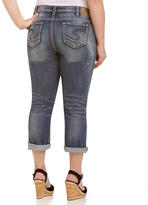 Thumbnail for your product : Silver Jeans Co. Plus Tuesday Mid Capris