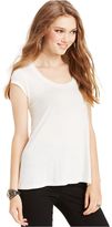 Thumbnail for your product : Ultra Flirt Juniors' Lace-Back Tee