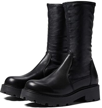 Vagabond Shoemakers Synthetic Lined Women's Black Boots | ShopStyle