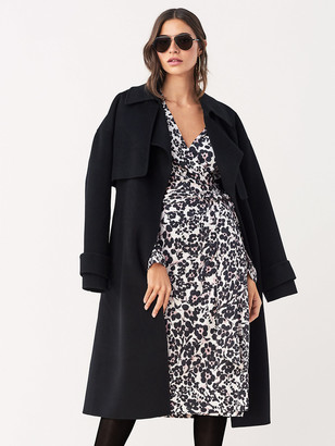 Diane von Furstenberg T/73 Silk-Jersey Midi Wrap Dress