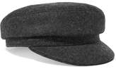 Thumbnail for your product : Isabel Marant Evie Wool-blend Felt Cap - Charcoal