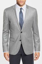 Thumbnail for your product : HUGO 'Adris' Trim Fit Wool Sport Coat