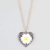 Thumbnail for your product : Full Tilt Filigree Heart Daisy Necklace