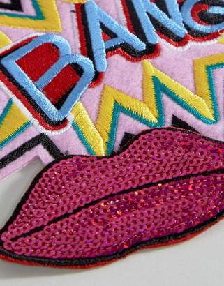 Orelia Embroidered Bang Patch Pack