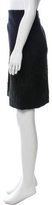 Thumbnail for your product : Andrew Gn Embroidered Wool Skirt