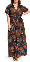 Thumbnail for your product : City Chic Canopy Short Sleeve Maxi Dress