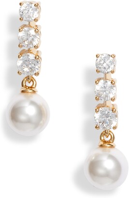 Nadri Pearl Drop Earrings | Shop the world’s largest collection of ...